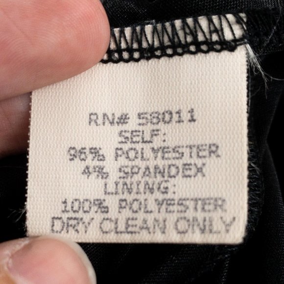 David Meister L Geometric Print Midi Dress Black - Picture 8 of 9